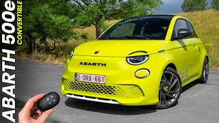 Abarth 500e 2023 | Exterior & interior | Visual review | Turismo Convertible 155 hp | Fiat hot hatch