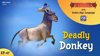 Little Krishna Episode 7: Deadly Donkey | ISL | ISH News