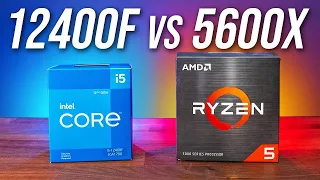 Ryzen 5 5600 vs Core i5 12400F RTX 3080  Test in 8 Games