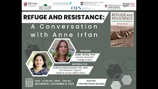 Refuge and Resistance: A Conversation with Anne Irfan