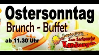 Osterbrunch im Handwagen Niedersachswerfen