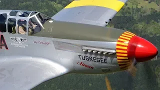 Warbirds In Review P-51C Mustang Red Tail