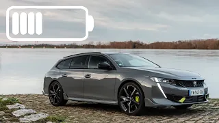 Peugeot 508 Sport Engineered electric range: city, highway, real-life test mpkWh kWh/100 km PHEV SW