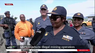 Limpopo SAPS at scene of illegal mining operation: Pimani Baloyi