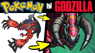 What if POKEMON were GODZILLA MONSTERS?! (Lore & Speedpaint)