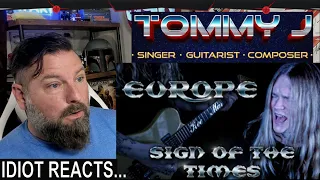 SIGN OF THE TIMES (Europe) - Tommy Johansson | OLDSKULENERD REACTION