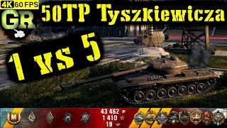 World of Tanks 50TP Tyszkiewicza Replay - 8 Kills 4.6K DMG(Patch 1.4.0)