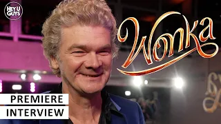 Wonka World Premiere - Simon Farnaby Red Carpet Interview