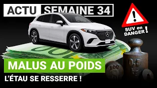 Malus au poids : les voitures électriques bientôt concernées ?