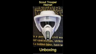 Scout Trooper Helmet Unboxing. The Black Series Hasbro Biker Scout Helmet Unboxing Contents & Review