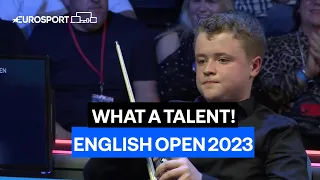 💯 17-year-old Stan Moody hits amazing century against World Champion Luca Brecel | 2023 English Open