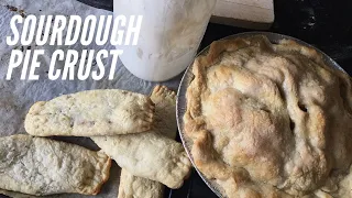 Sourdough Pie Crust Recipe | Use up unfed discard