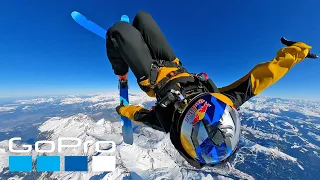 GoPro Awards: Combining Skydiving + Skiing in the French Alps | Fred Fugen