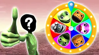 Wrong Heads DAME TU COSITA and PATILA Puzzle Yeşil Uzaylı Alien Green Funny Dance El Chombo