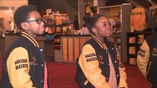 Young 'The Lion King' actors take part in Black history tradition