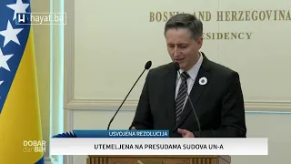 BEĆIROVIĆ: DA SU SUZDRŽANE DRŽAVE ŽELJELE OBORITI REZOLUCIJU O SREBRENICI, GLASALE BI PROTIV