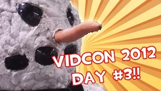 SCARY SNOWMAN STRIKES! - VidCon 2012 #3 (RE-UPLOAD)
