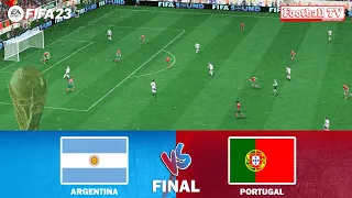 ФИФА 23 / Аргентина - Португалия / Чемпионат Мира Финал / Геймплей