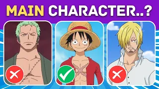 Can you Guess the Main Anime Character? ⛩️ | Anime Quiz