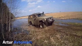 Nissan Patrol and Opel Frontera A Off Road