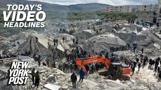 Deadly earthquake devastates Turkey and Syria & more | Today's Video Headlines