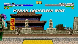 Ultimate Mortal Kombat Trilogy - Stage Fatality Demonstration