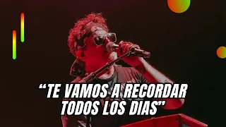 👏 ANDRÉS CALAMARO homenajeó a RICARDO IORIO en medio de un show