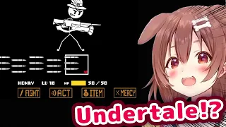 Korone Reacts to Undertale Parody With Stick People【ENG Sub/Hololive】