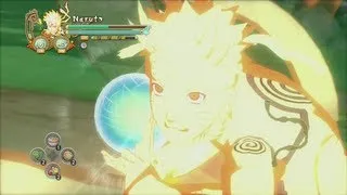 Naruto: Ultimate Ninja Storm 3: Full Burst - Nine-Tails Mob Battle Gameplay HD