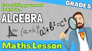 Algebra  |  Math Lesson  |  The Maths Guy