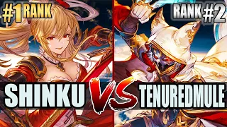 GBVSR 🔥 Shinku (Vira) vs Tenuredmule (Seox) 🔥 High Level Gameplay