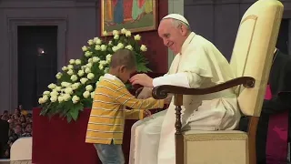 Pope Francis’ priceless encounters with kids