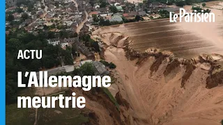 Glissement de terrain, inondations : l'Allemagne et la Belgique meurtries