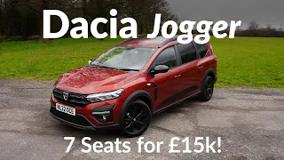 Dacia Jogger: The 7-seater car for £15k!