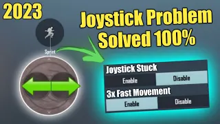 Joystick Stuck Problem Solved 100% | 3x Fast Movement | tips and tricks for Pubg Mobile/BGMI