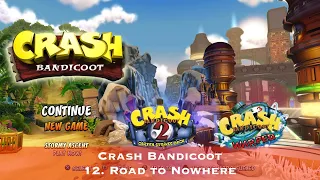 Crash Bandicoot - 12. Road To Nowhere - Сбор всех кристаллов