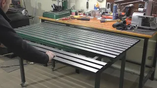 Low budget welding Table made of profile pipe