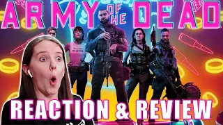 FIRST TIME WATCHING | Army of the Dead (2021) | Movie Reaction | What Are These Zombies?