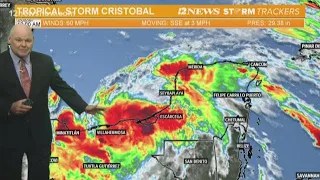 Cristobal continues across eastern Mexico