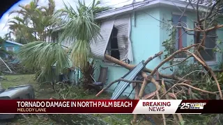 Tornado hits Palm Beach Gardens leaving extensive damage