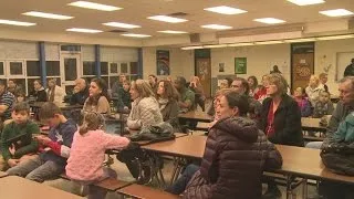 Parents angry with district's response to leaky roofs at elementary school