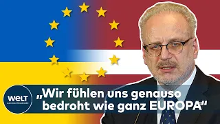 LEVTIS: „Die Ukraine kämpft zugleich für Europa“ - Staatspräsident von Lettland im WELT INTERVIEW