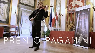 Albrecht Menzel - Bach, Paganini - Premio Paganini 2015 - 1st Round