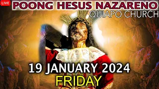 LIVE: Quiapo Church Mass Today - 19 January 2024 (Friday) HEALING MASS