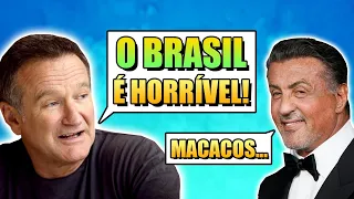 FAMOSOS QUE FALARAM MAL DO BRASIL! (E SE DERAM MAL)