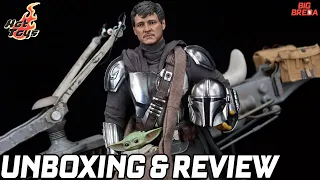 Hot Toys Star Wars The Mandalorian & Grogu 1/6 Scale Unboxing & Review