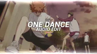 one dance - drake ft. wizkid audio edit [EXTENDED VERSION]