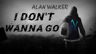 Alan Walker - I Don't Wanna Go ( music Lyric Video)ft. Julie Bergen