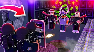 CRIMINALS TAKE OVER BANK AND COMMIT BANK HEIST! - ERLC Roblox Liberty County