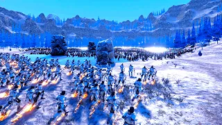10.000 Soul Tyrant Vs 15.000 Jedi in Ice Age Ultimate Epic Battle Simulator